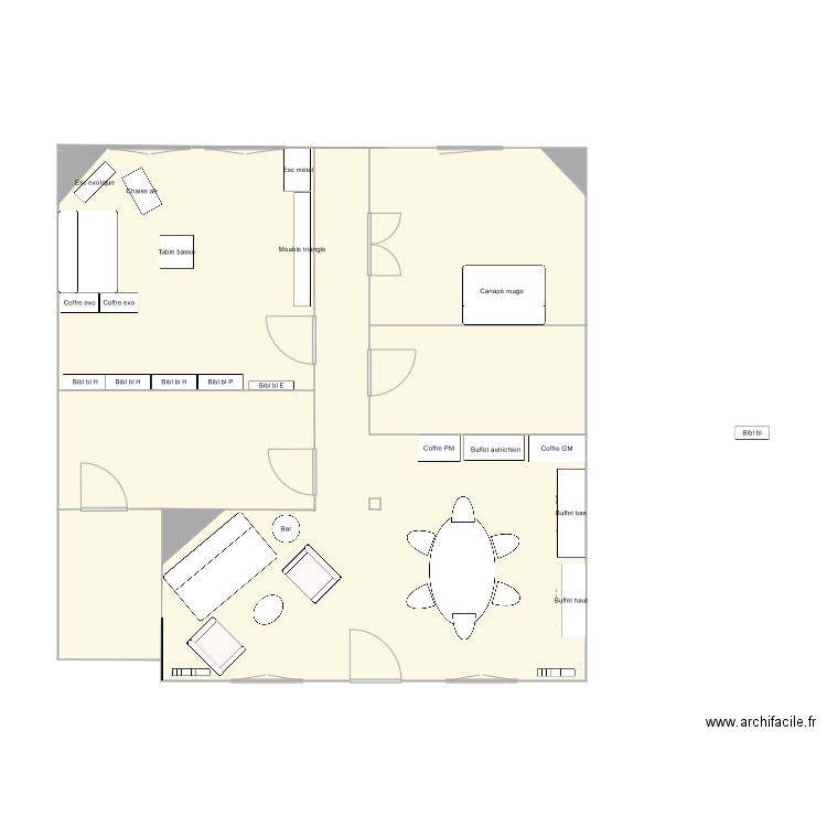 Maison Toulon rdc. Plan de 0 pièce et 0 m2