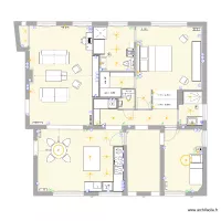 Villa Herran am&eacute;nag&eacute; apr&egrave;s d&eacute;molition - PLAN ELECTRIQUE