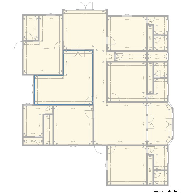 MaisonDametouba. Plan de 0 pièce et 0 m2