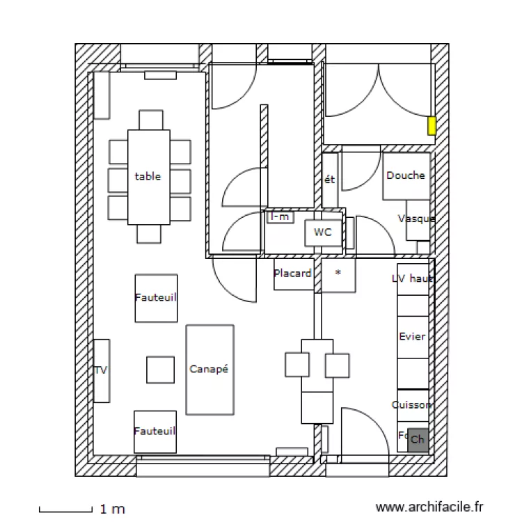 RC Projet V12 - Deplcmt tabl elec. Plan de 