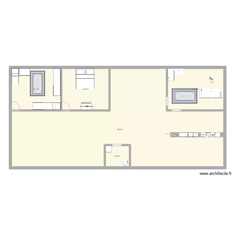 maison joan. Plan de 