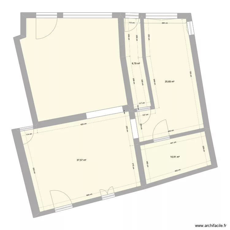 salle de sport Pia. Plan de 