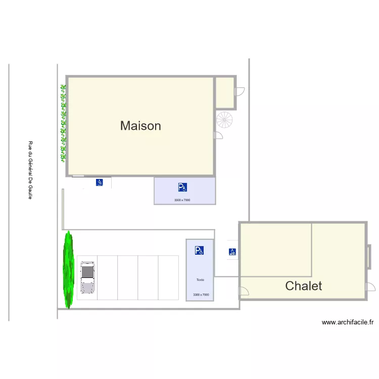 Plan parking 1. Plan de 