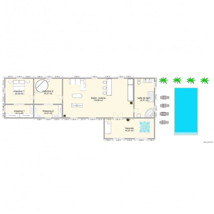 eva 2. Plan de 0 pièce et 0 m2