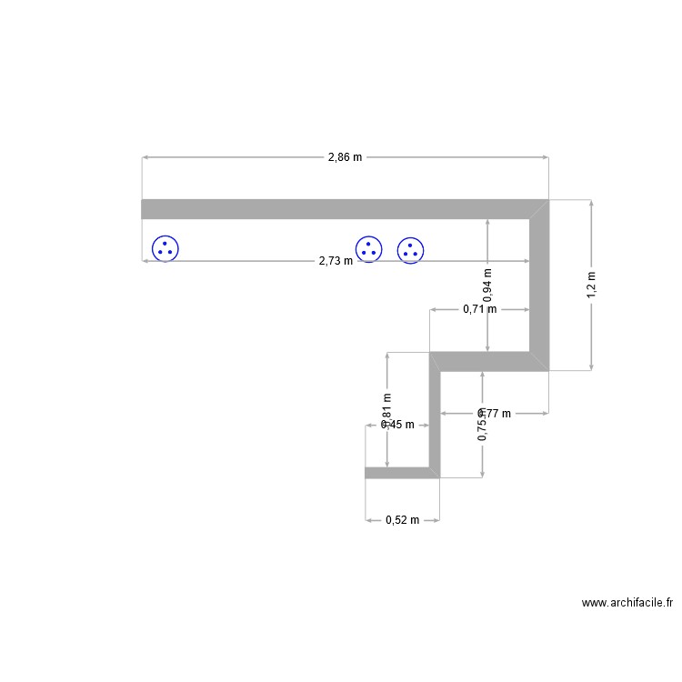 Cuisine Remparts Domaine. Plan de 0 pièce et 0 m2