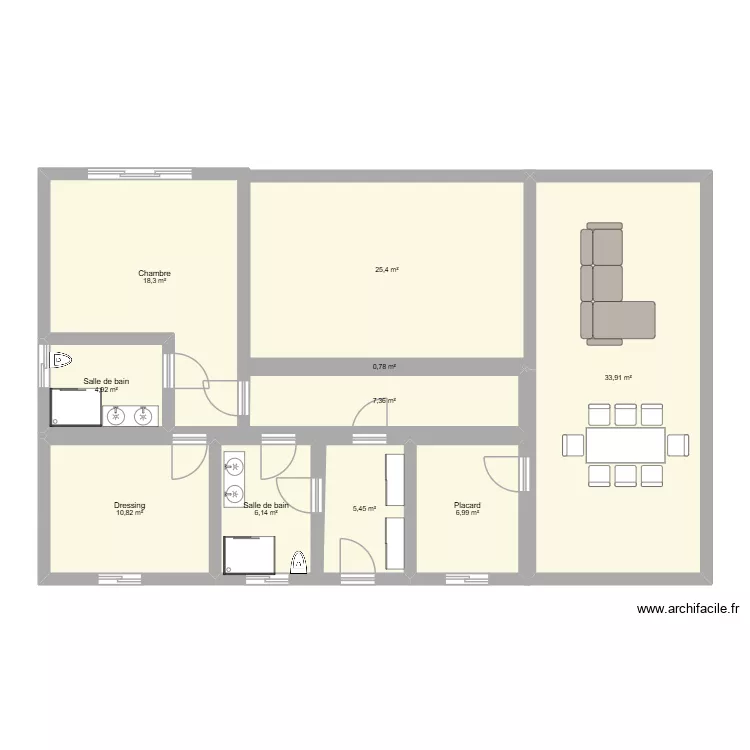 123. Plan de 10 et 120 m² 123. Plan de 10 et 120 m²