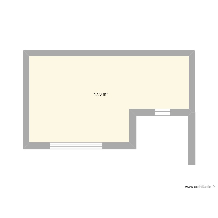 pi&egrave;ce. Plan de 0 pièce et 0 m2