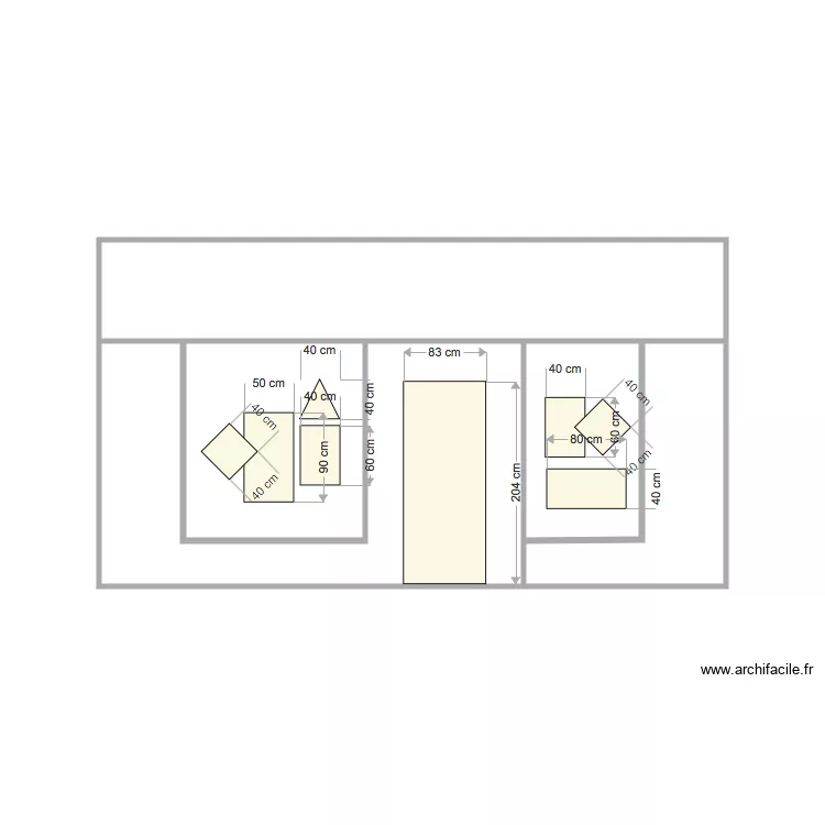 Vitrine02cotes. Plan de 