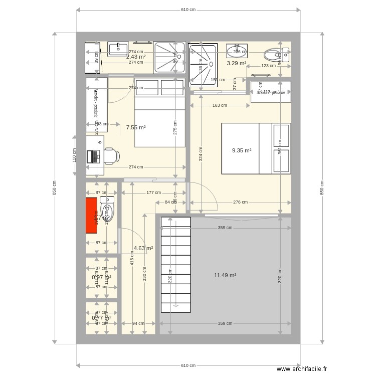 samchepomier 2. Plan de 0 pièce et 0 m2