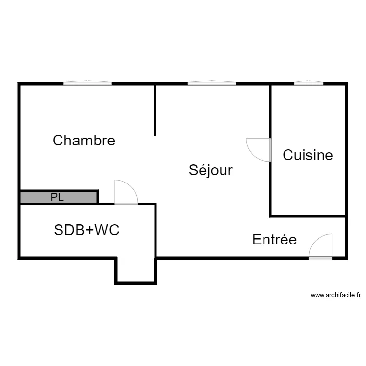  PLAN CHAILLOT. Plan de 