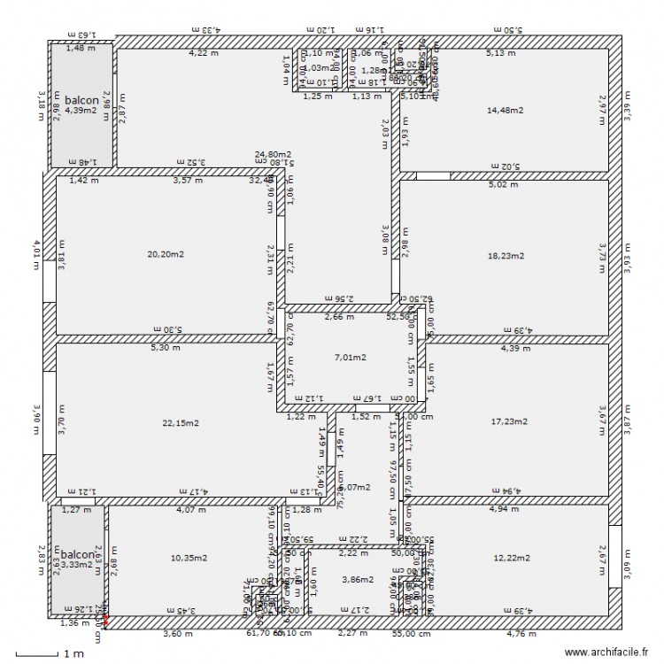 ceinture25.1er. 2. Plan de 0 pièce et 0 m2