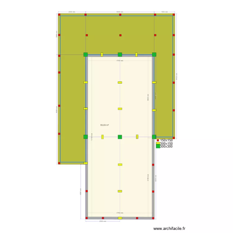 Баня Сваи. Plan de 