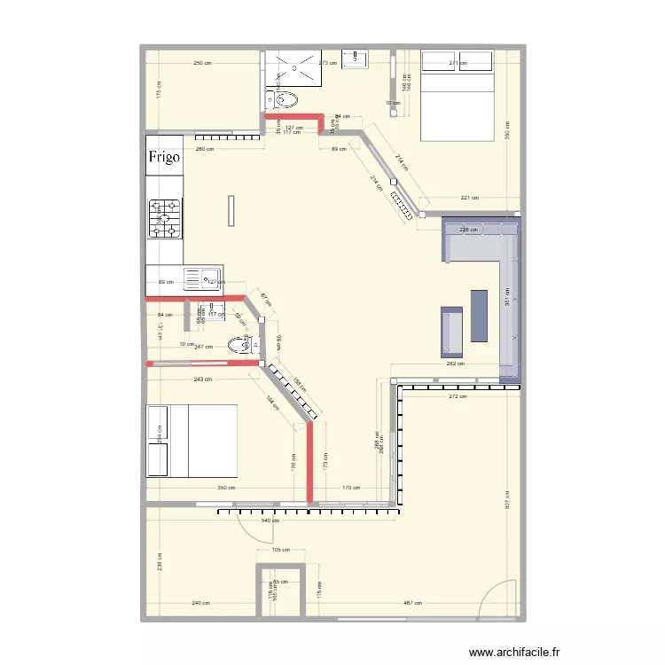 TINY BOHEME 3. Plan de 