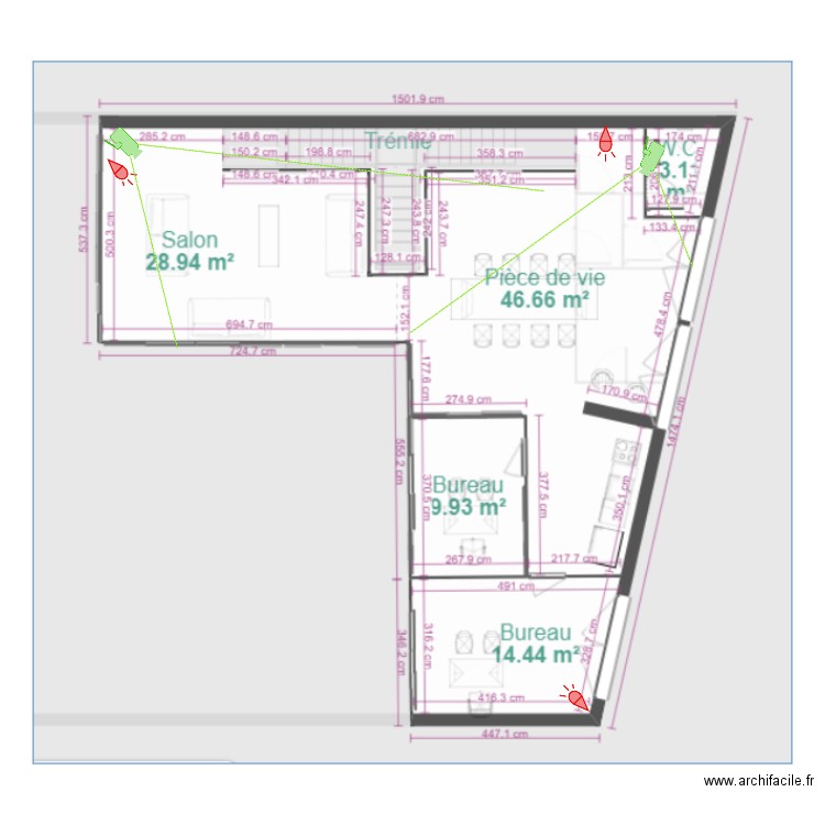 315 CARS. Plan de 0 pièce et 0 m2