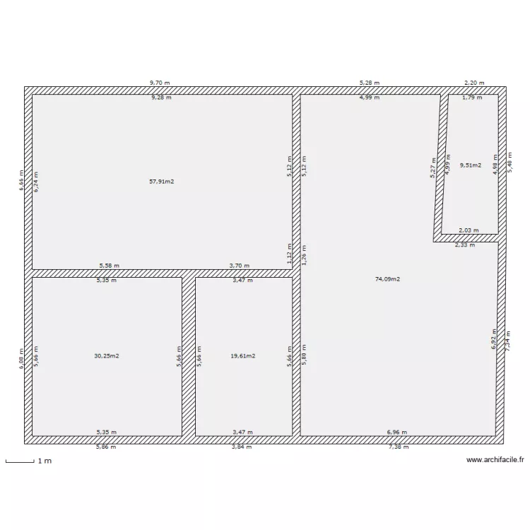 garage. Plan de garage. Plan de