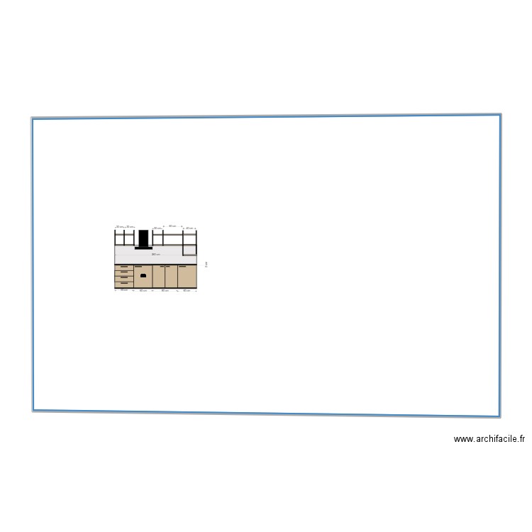 Plan cuisine OTHERSPACE. Plan de 1 pièce et 139 m2