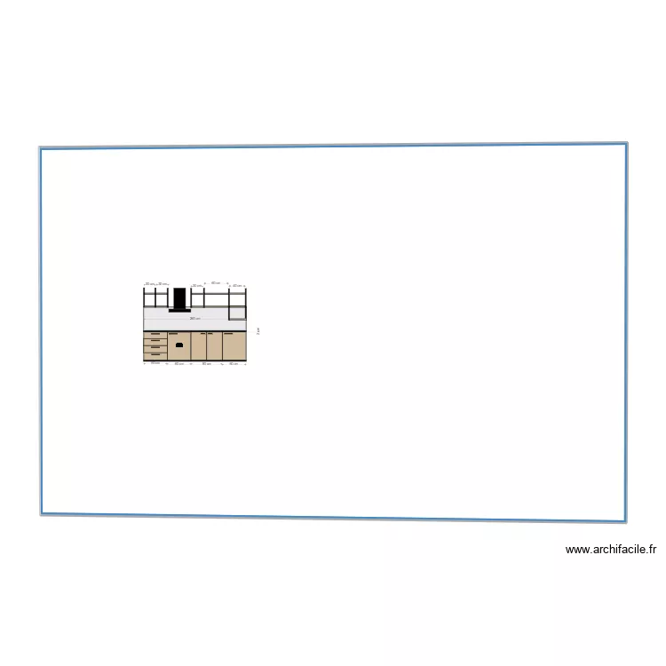 Plan cuisine OTHERSPACE. Plan de 