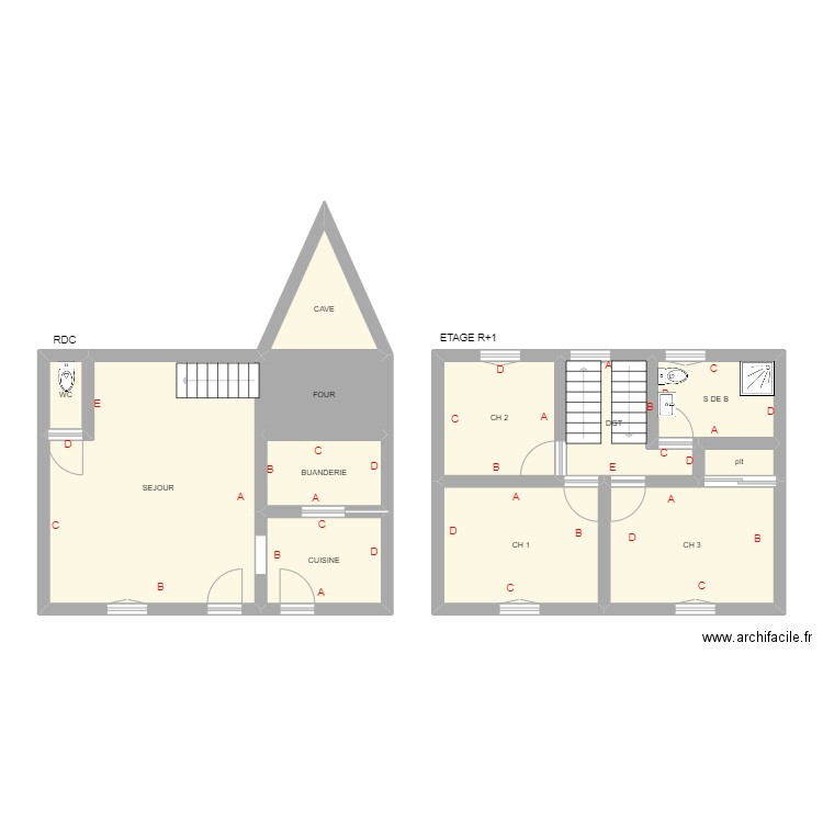 RULLAUD. Plan de 0 pièce et 0 m2