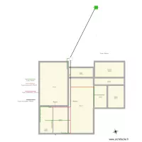 Plan reseau positions evacuations des eaux us&eacute;es