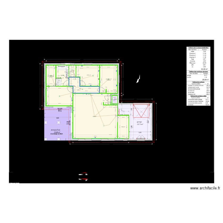 maison lucie will 1. Plan de 0 pièce et 0 m2