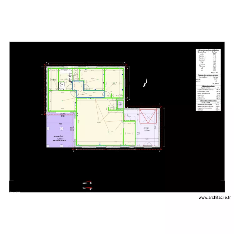 maison lucie will 1. Plan de 