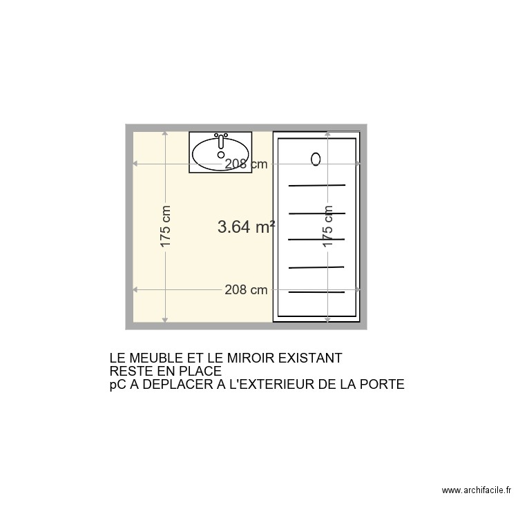 SOMEVILLE MONIQUE . Plan de 0 pièce et 0 m2