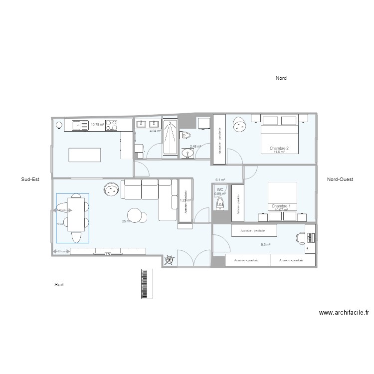 Dalia plan 4. Plan de 0 pièce et 0 m2