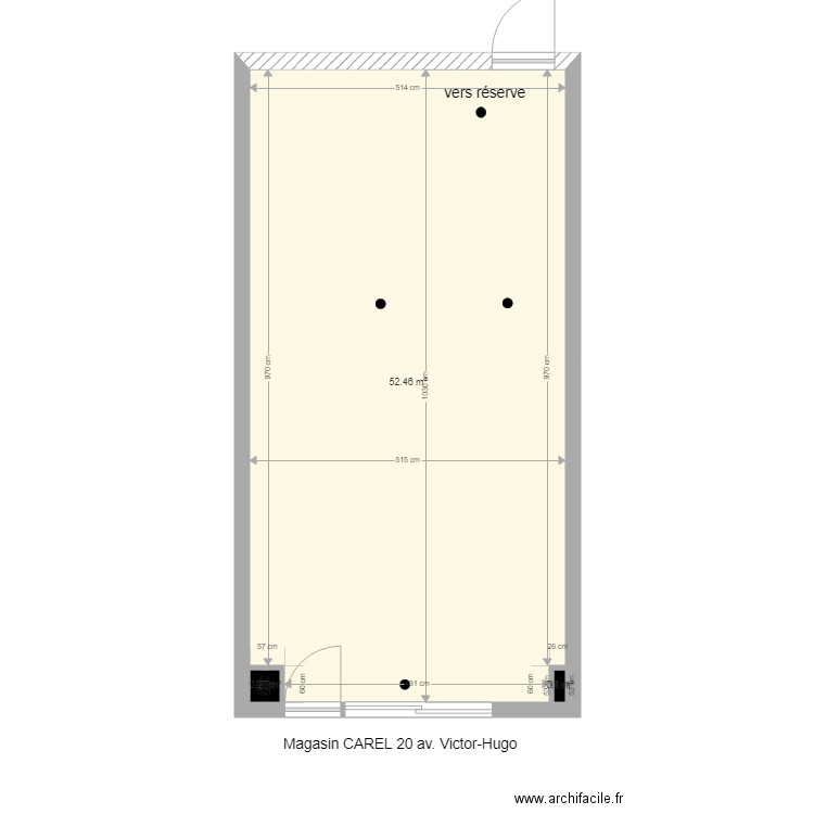 Carel Victor Hugo. Plan de 0 pièce et 0 m2