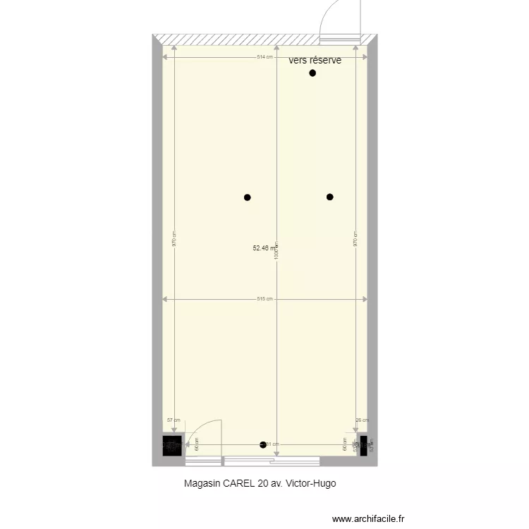 Carel Victor Hugo. Plan de 