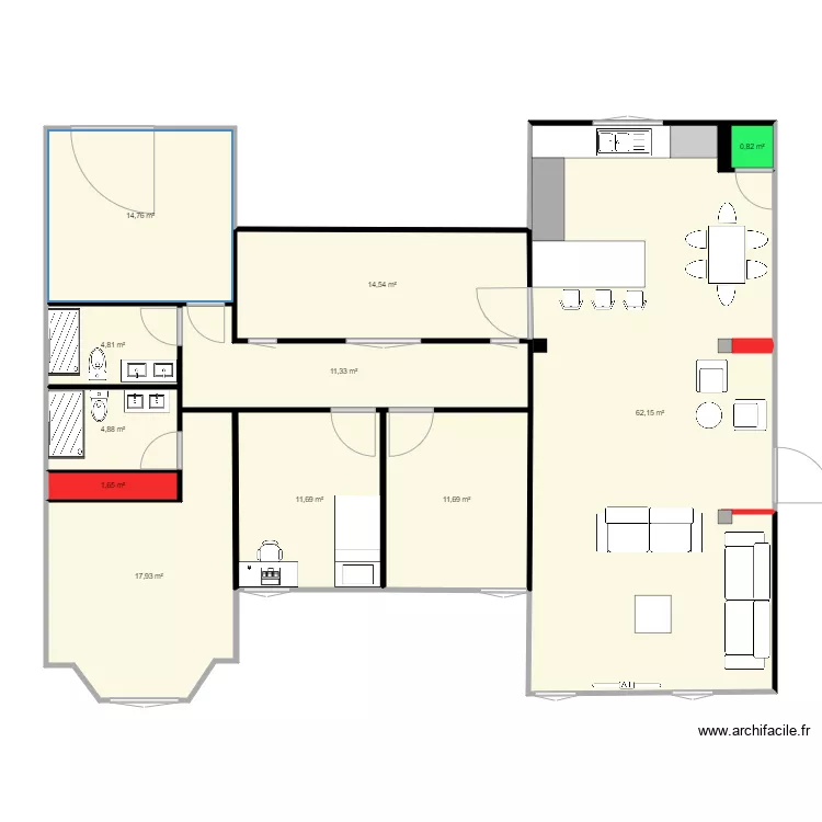 MONCEF LOFT 1. Plan de 