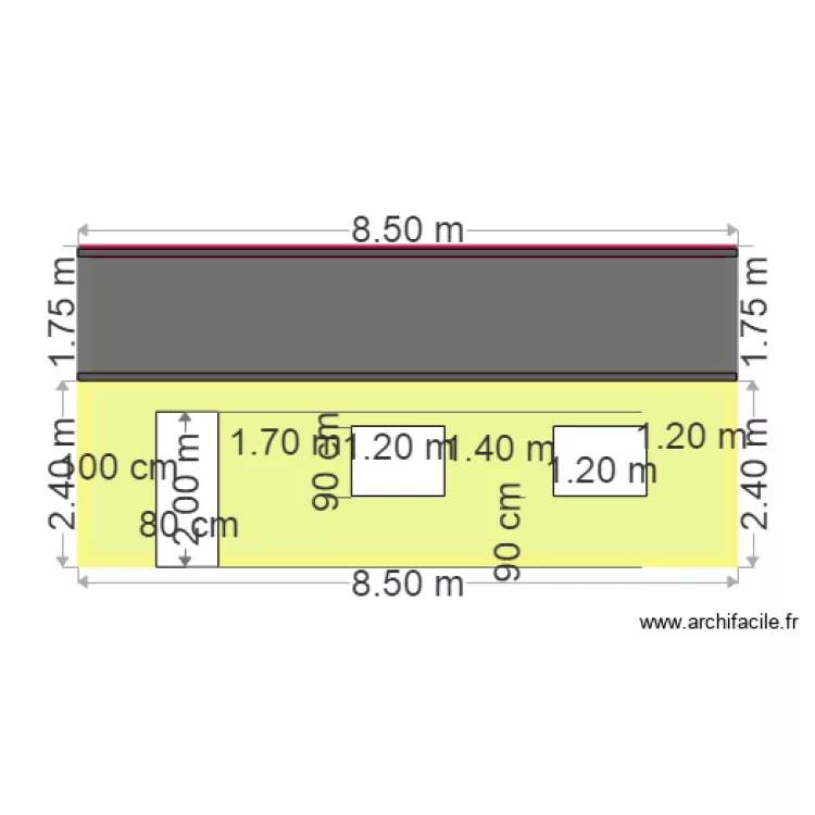 facade sud ter . Plan de facade sud ter . Plan de