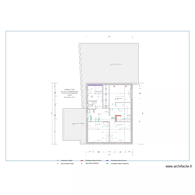 Bourgeois Etage. Plan de Bourgeois Etage. Plan de