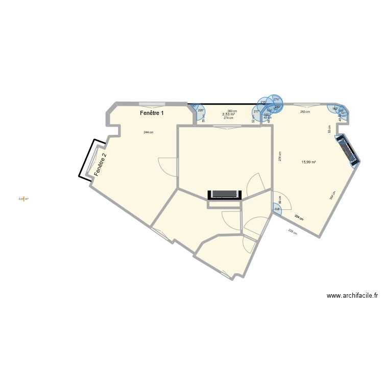 bordeaux. Plan de 0 pièce et 0 m2