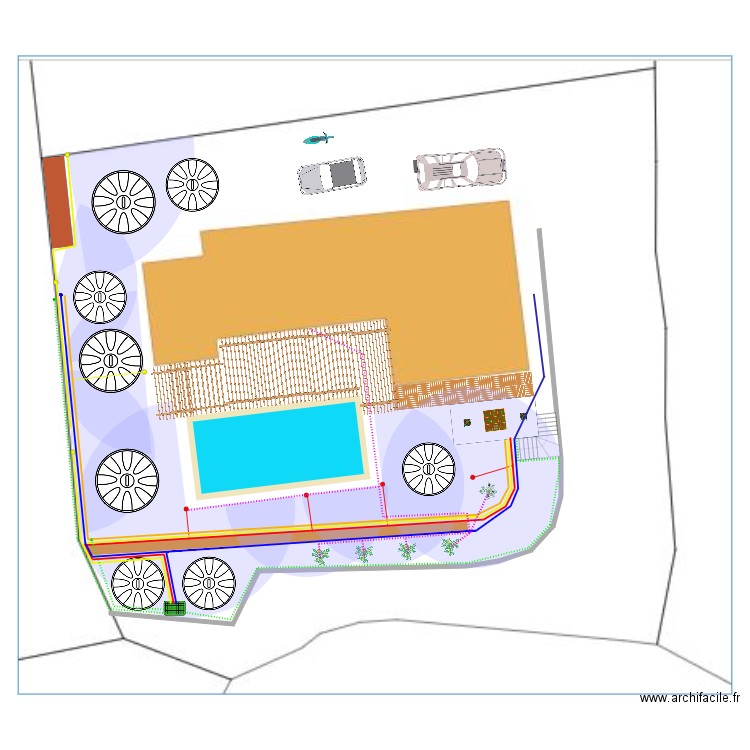 Arrosage2. Plan de 0 pièce et 0 m2
