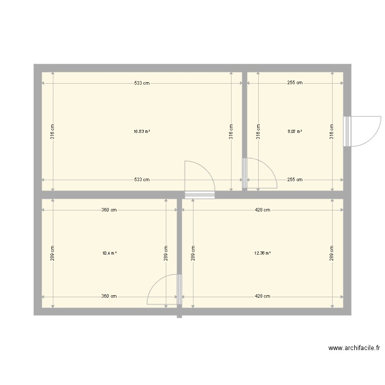 SAB ANTOINE SOUS SOL VIERGe. Plan de 0 pièce et 0 m2