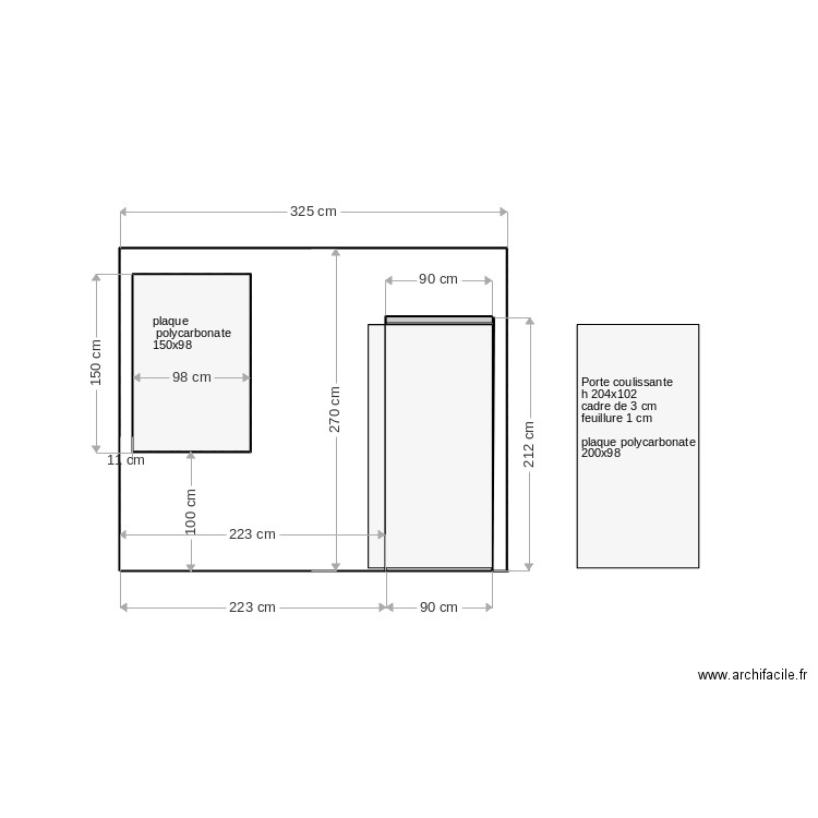 [View 29+] Porte Coulissante Plan Archi