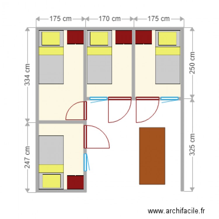 kadede1. Plan de 0 pièce et 0 m2