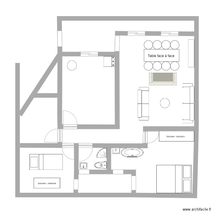 plan . Plan de 0 pièce et 0 m2