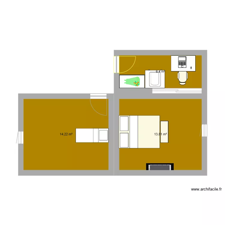 2ème étage. Plan de 2ème étage. Plan de