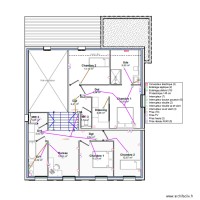 SIMON ET NEYRET-PLAN ELECTRIQUE R+1