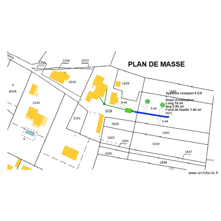 Colette Guilhem. Plan de 0 pièce et 0 m2