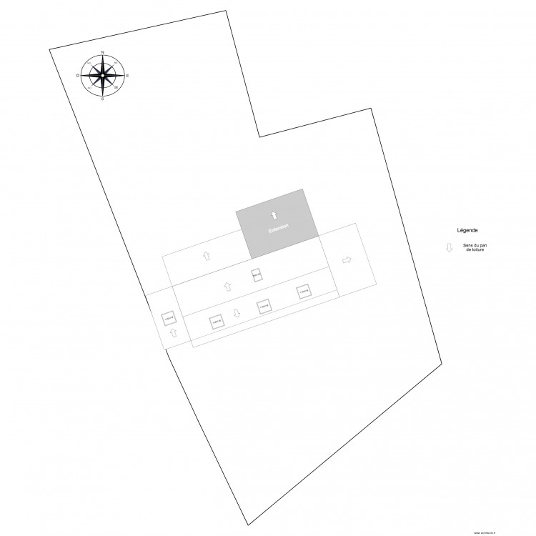 bullecourt toiture. Plan de 0 pièce et 0 m2