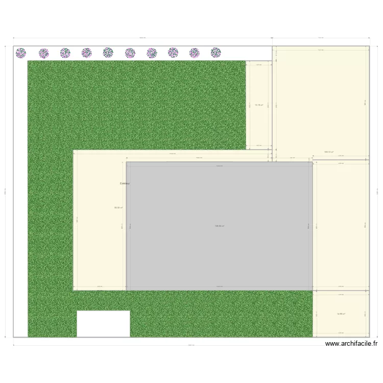 jardin 2. Plan de 