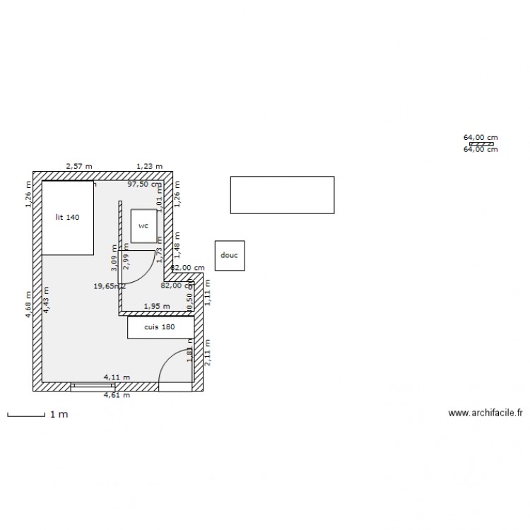 Plan. Plan de 0 pièce et 0 m2