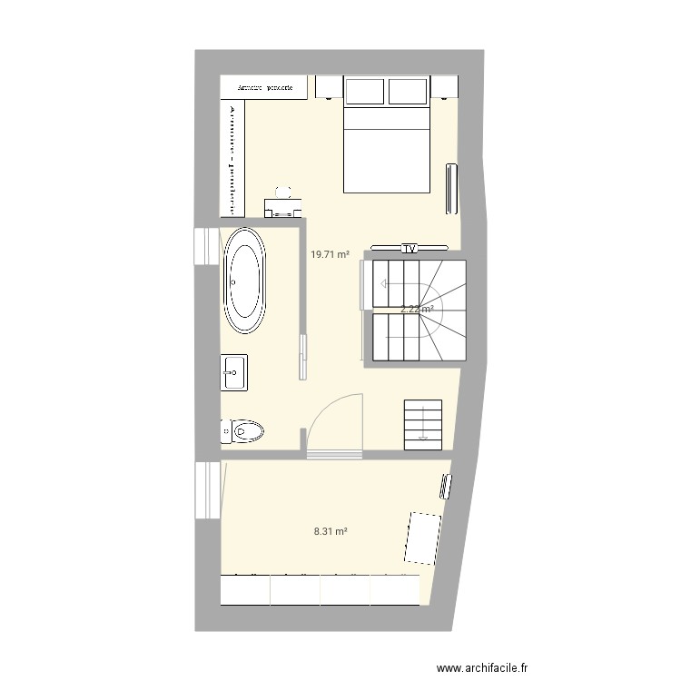 Maison 2e niveau 7. Plan de 0 pièce et 0 m2