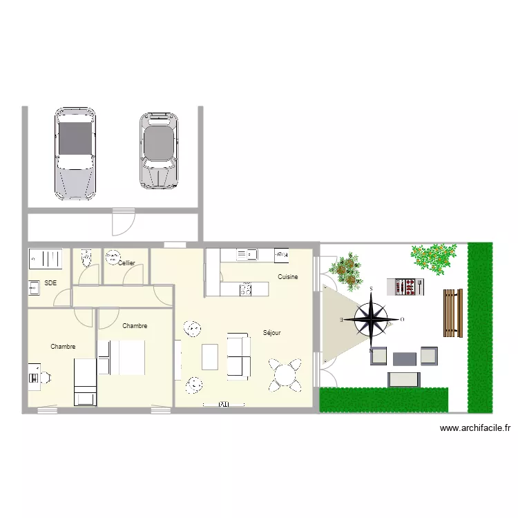 Caurette. Plan de Caurette. Plan de