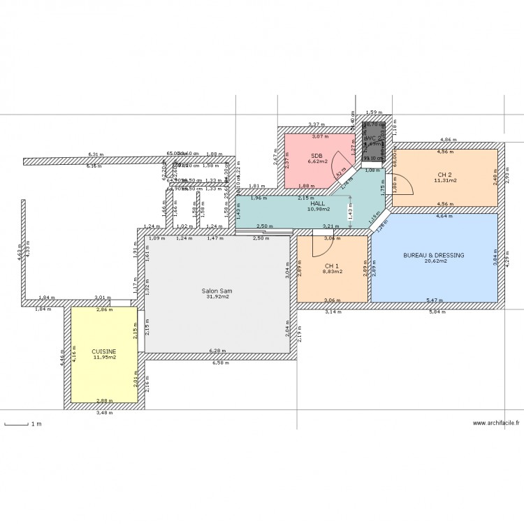 beta 1.3. Plan de 0 pièce et 0 m2