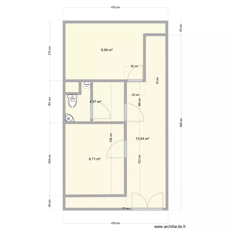 salon massage. Plan de 