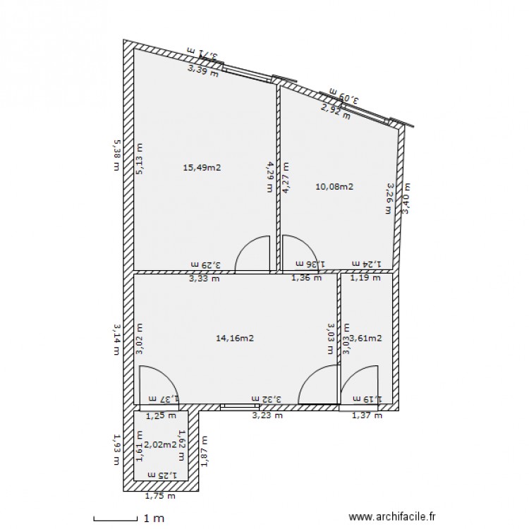 lot2.1. Plan de 0 pièce et 0 m2