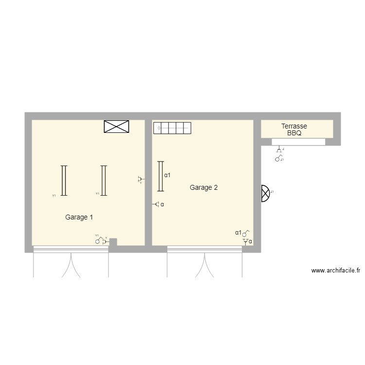 Jonathan Garages. Plan de 0 pièce et 0 m2